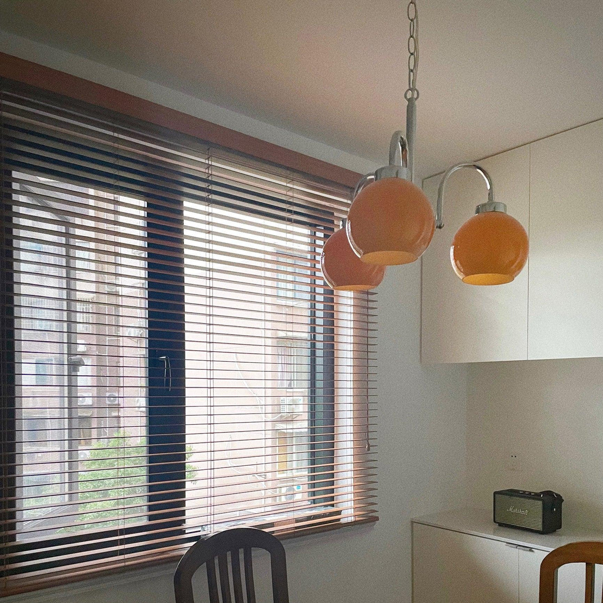 Korris Glass Chandelier-Moonnatur