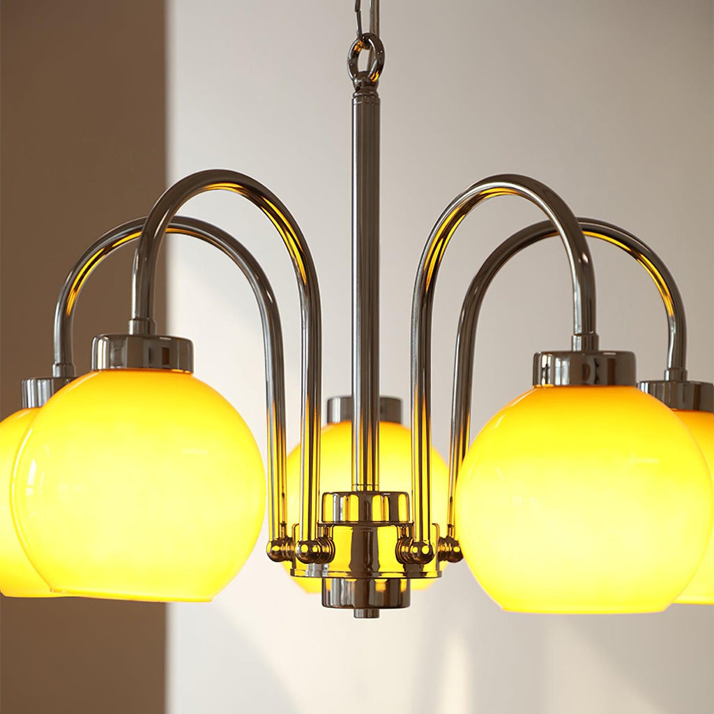 Korris Glass Chandelier-Moonnatur