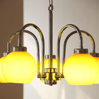Korris Glass Chandelier-Moonnatur