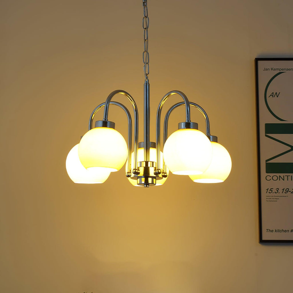 Korris Glass Chandelier-Moonnatur