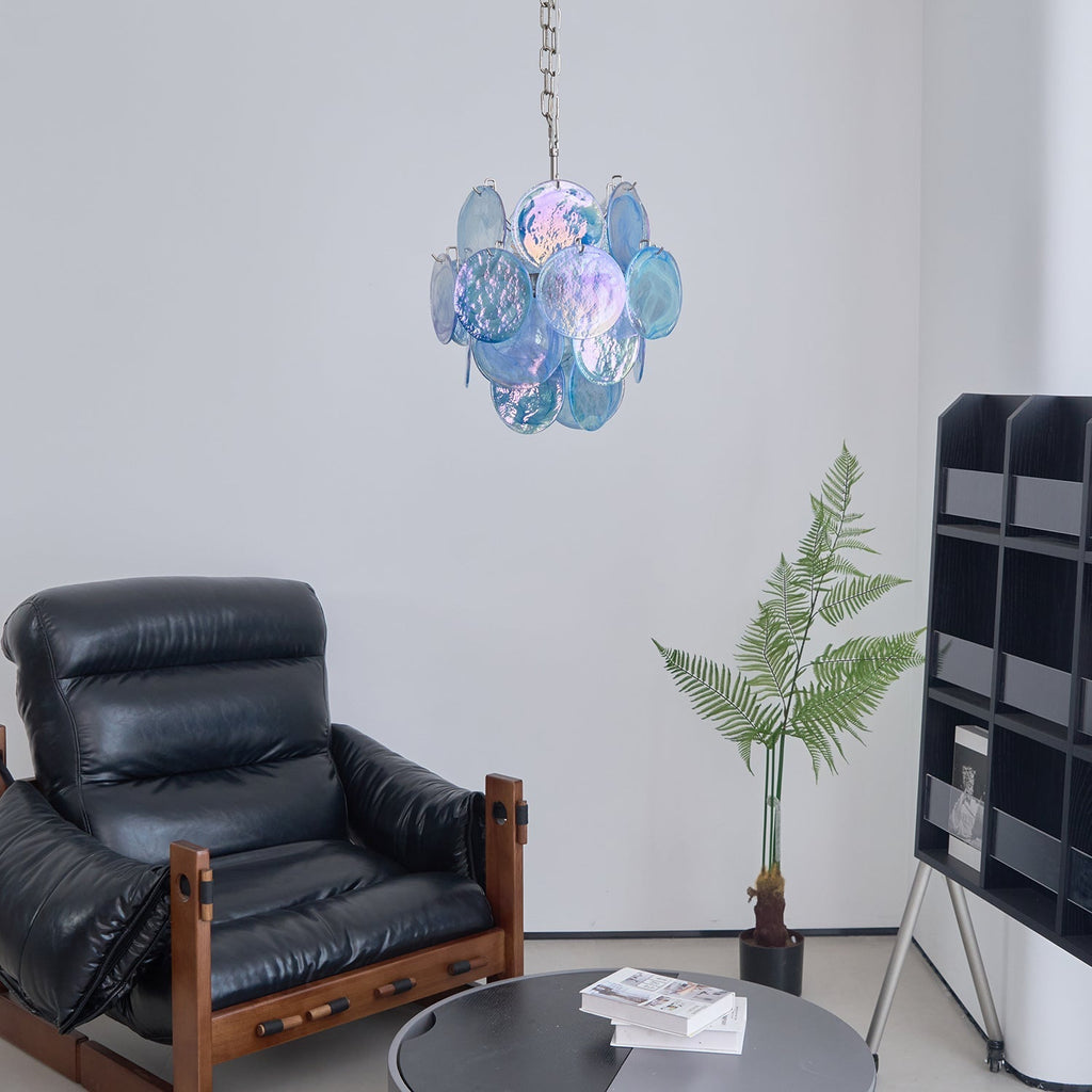 Thoreneth Glass Chandelier-Moonnatur
