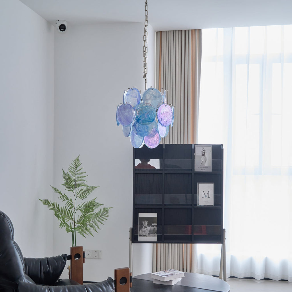 Thoreneth Glass Chandelier-Moonnatur