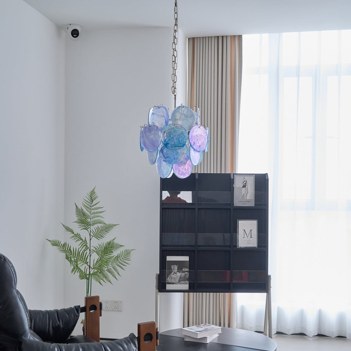 Thoreneth Glass Chandelier-Moonnatur