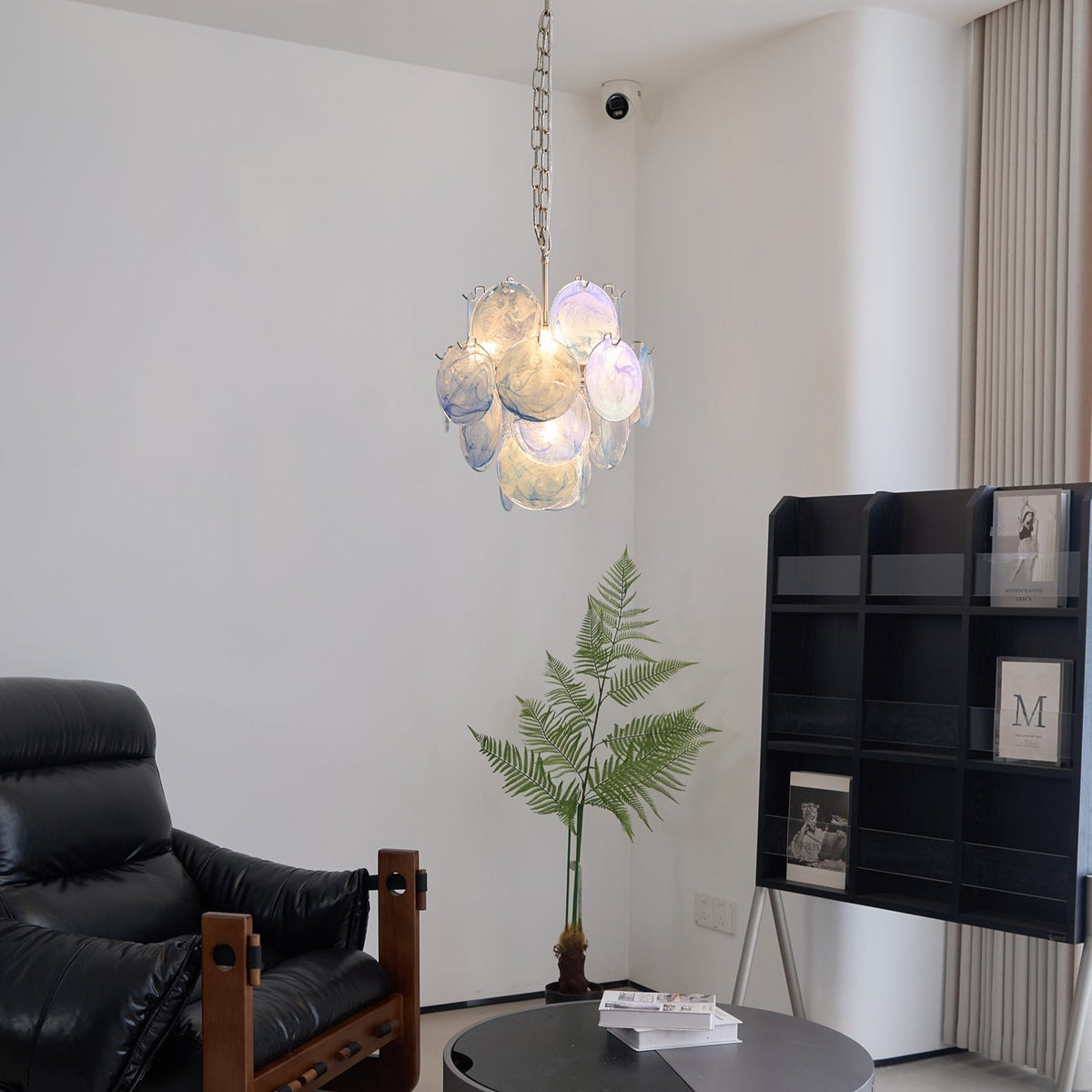 Thoreneth Glass Chandelier-Moonnatur