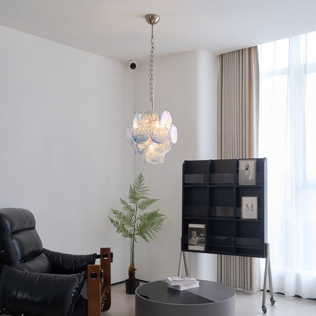 Thoreneth Glass Chandelier-Moonnatur