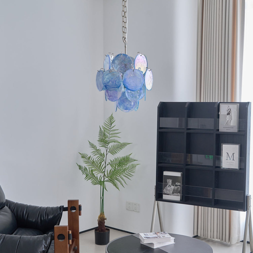 Thoreneth Glass Chandelier-Moonnatur