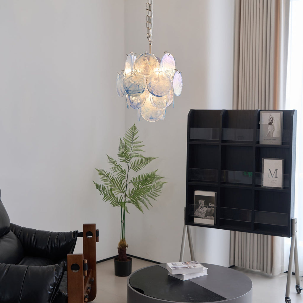 Thoreneth Glass Chandelier-Moonnatur