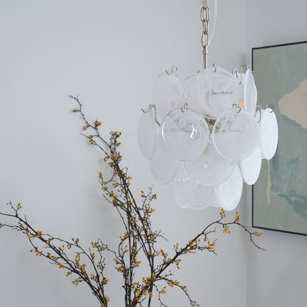 Torrenelyn Glass Chandelier-Moonnatur