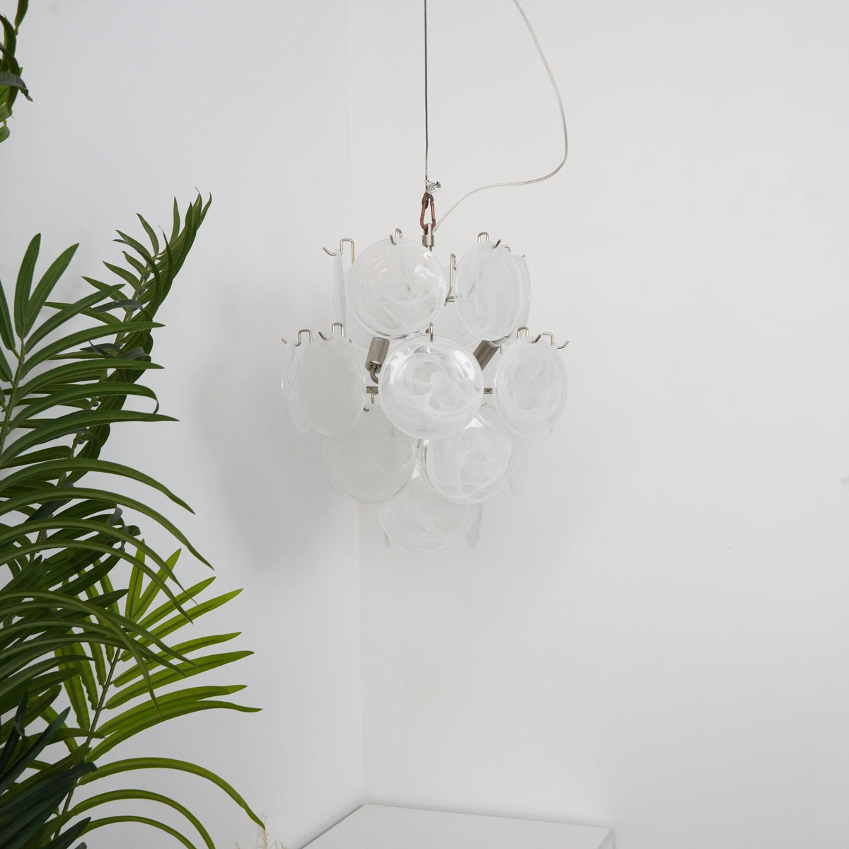 Torrenelyn Glass Chandelier-Moonnatur