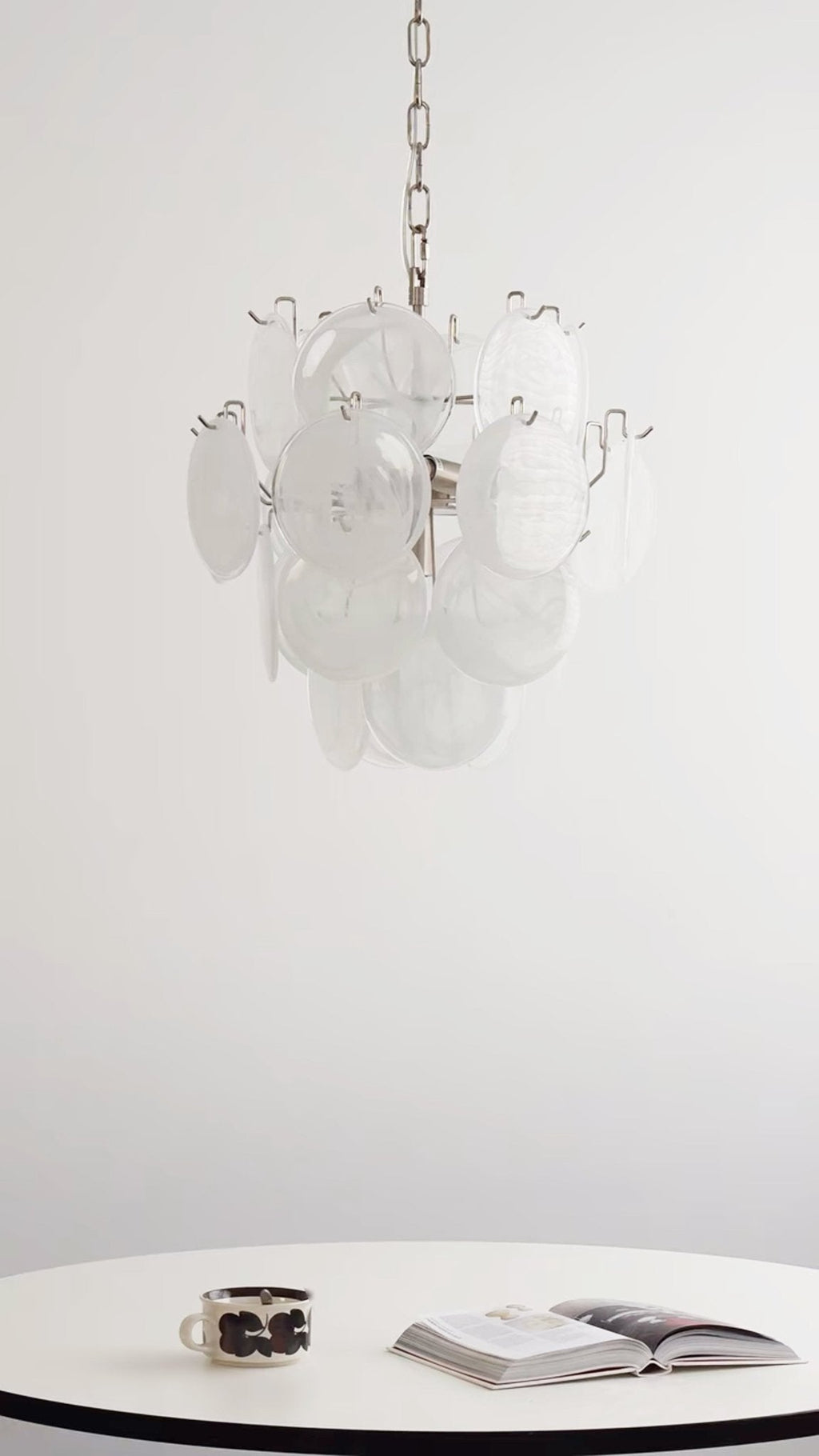 Torrenelyn Glass Chandelier-Moonnatur