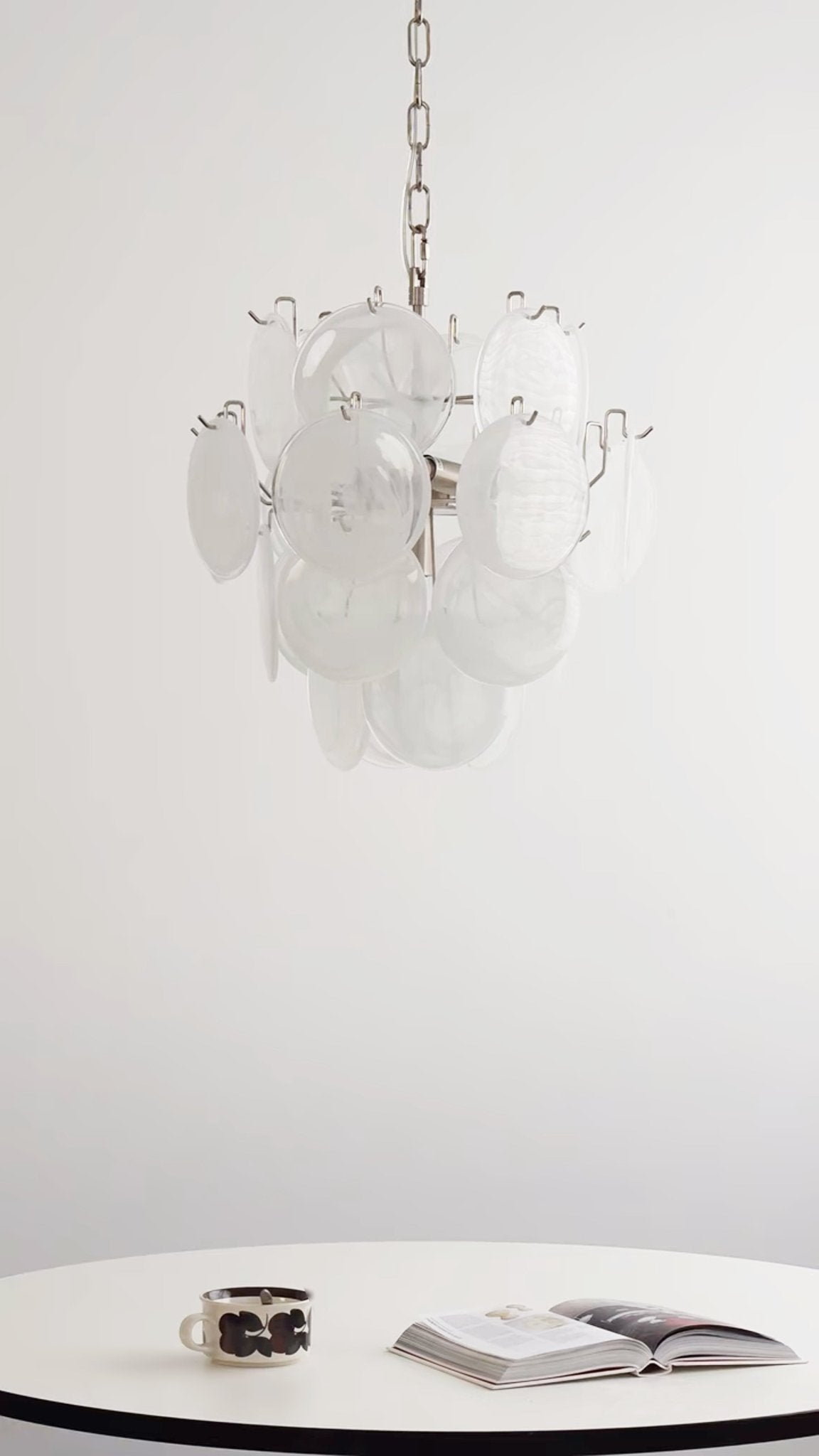 Torrenelyn Glass Chandelier-Moonnatur