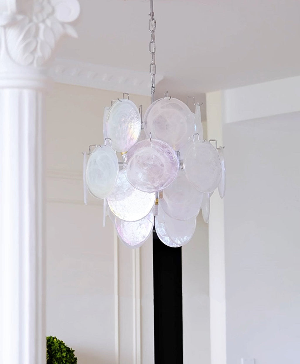 Torrenelyn Glass Chandelier-Moonnatur