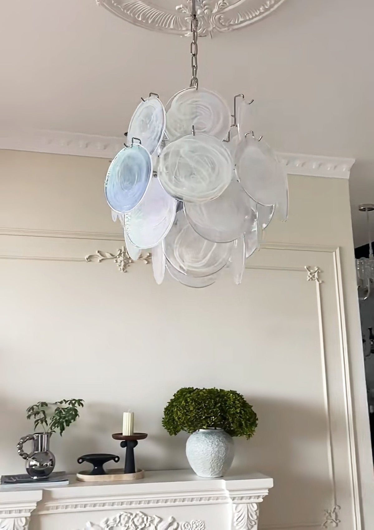 Torrenelyn Glass Chandelier-Moonnatur