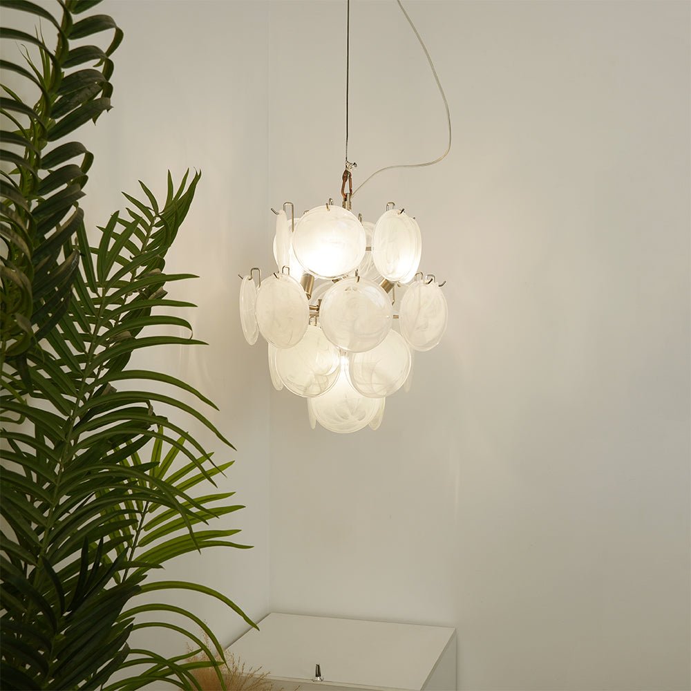 Torrenelyn Glass Chandelier-Moonnatur