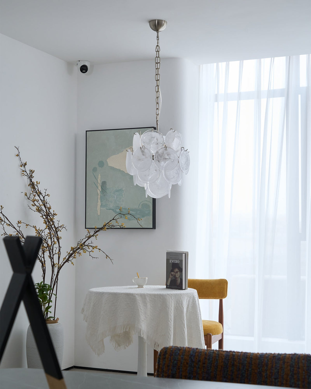 Torrenelyn Glass Chandelier-Moonnatur