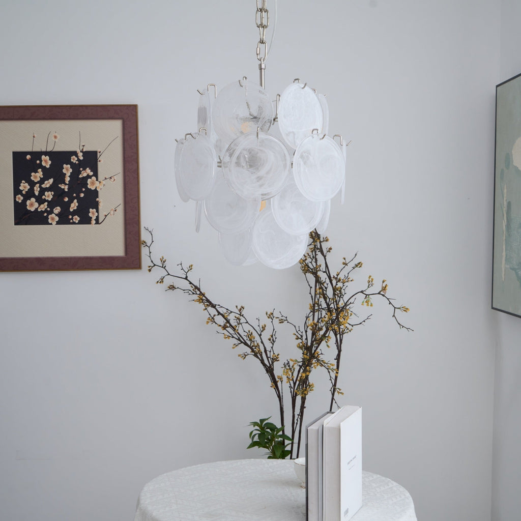Torrenelyn Glass Chandelier-Moonnatur