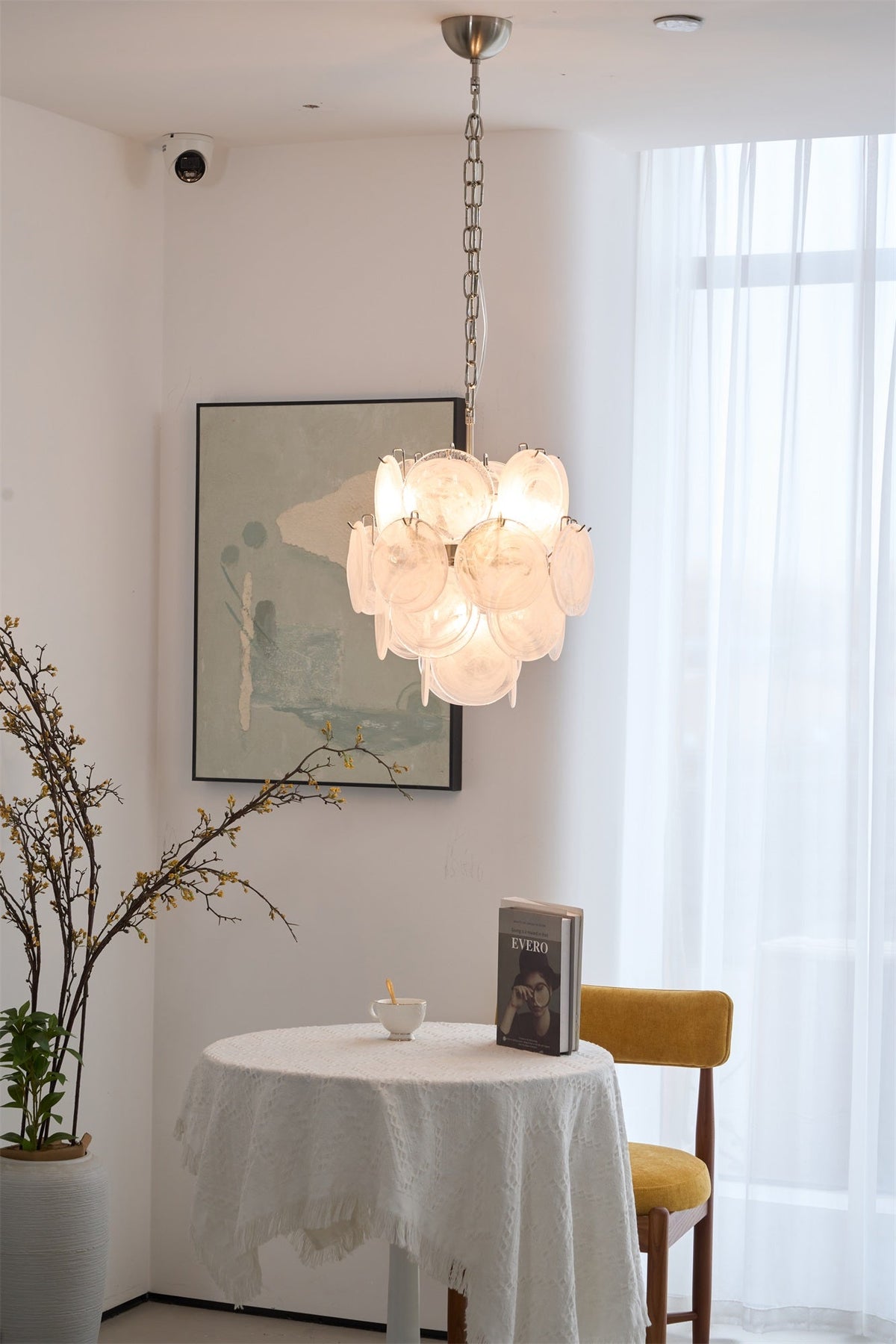 Torrenelyn Glass Chandelier-Moonnatur