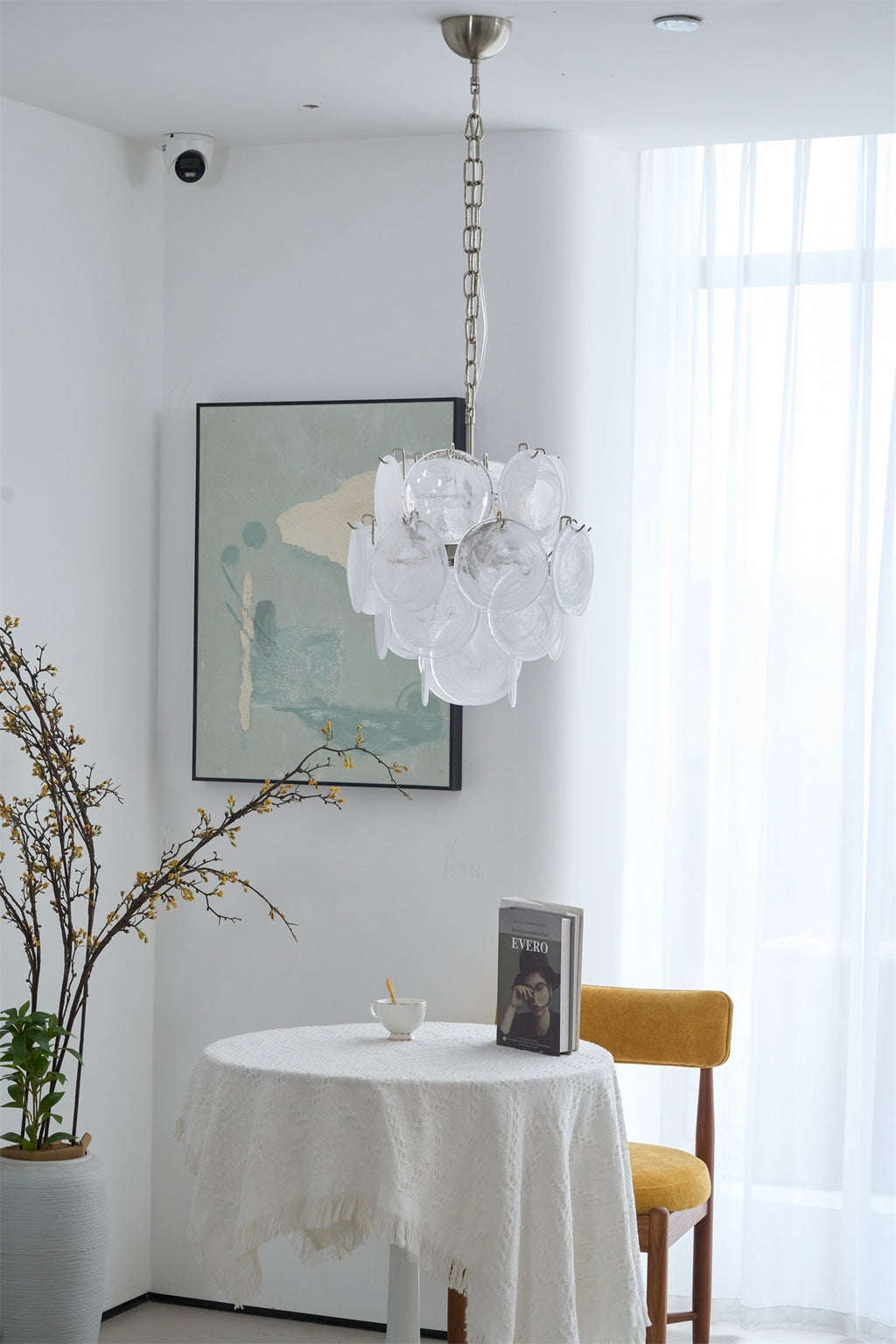 Torrenelyn Glass Chandelier-Moonnatur