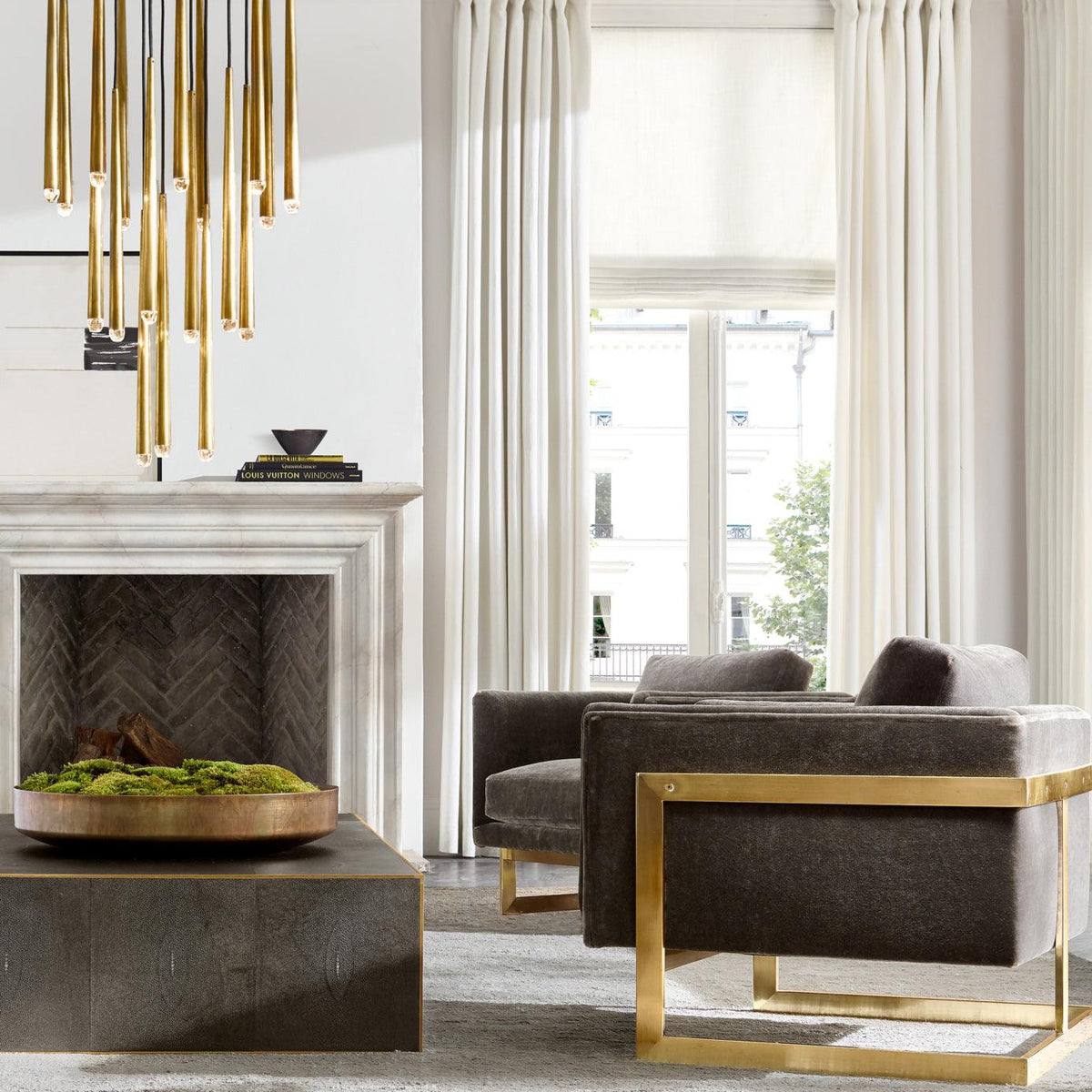 Nethenoria Crystal Chandelier-Moonnatur