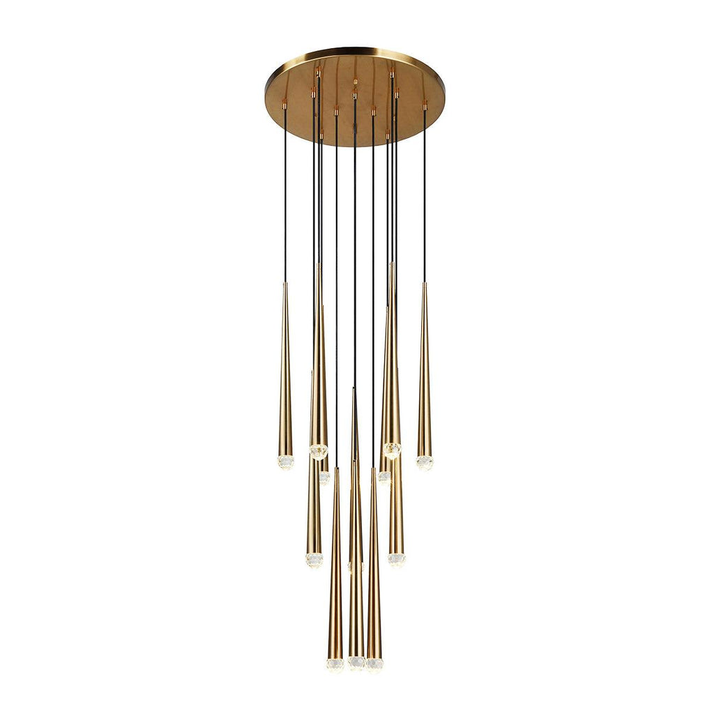 Nethenoria Crystal Chandelier-Moonnatur