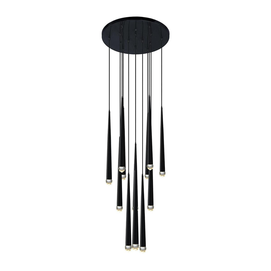 Nethenoria Crystal Chandelier-Moonnatur