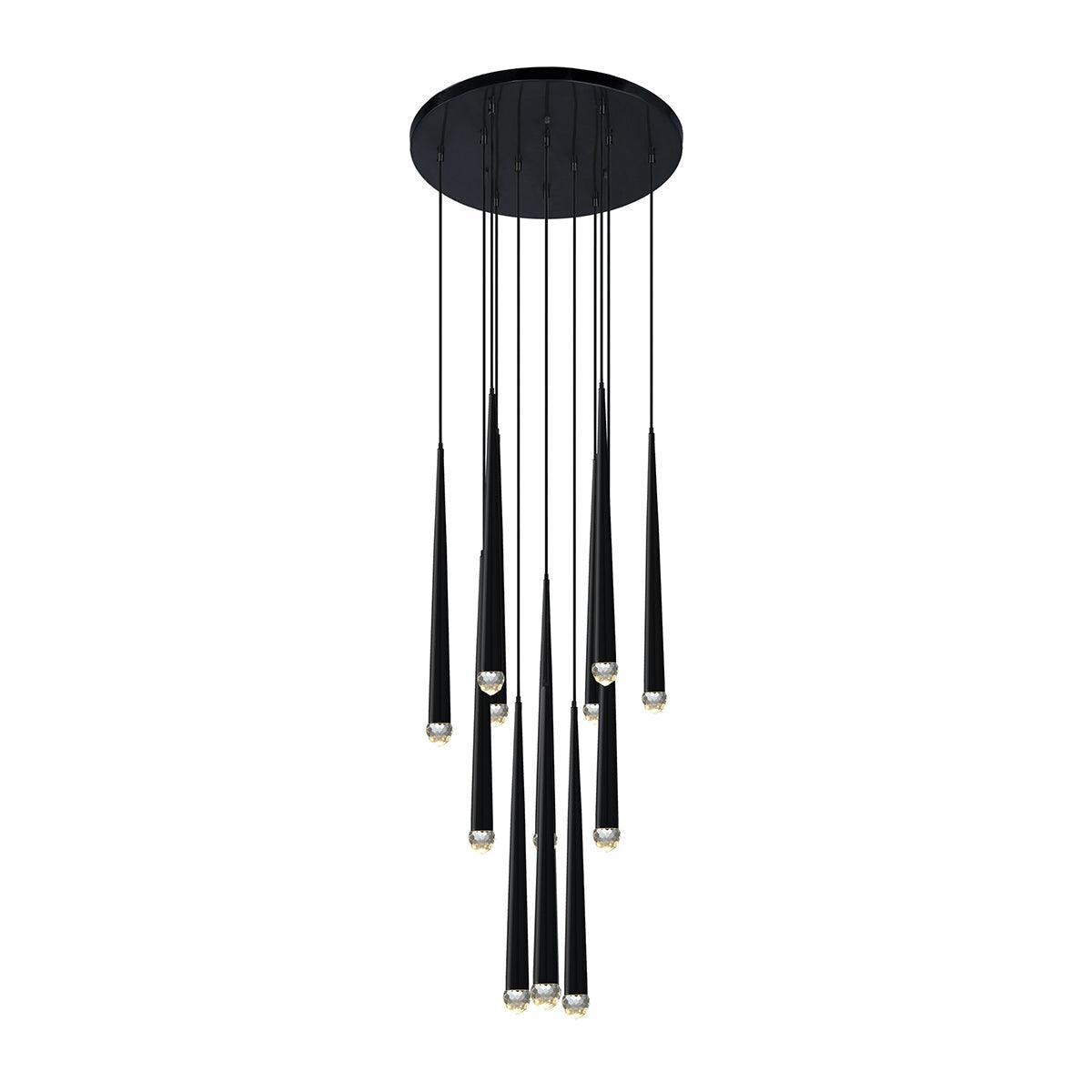Nethenoria Crystal Chandelier-Moonnatur