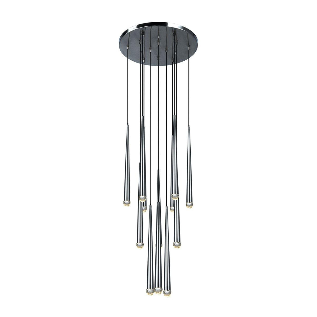 Nethenoria Crystal Chandelier-Moonnatur
