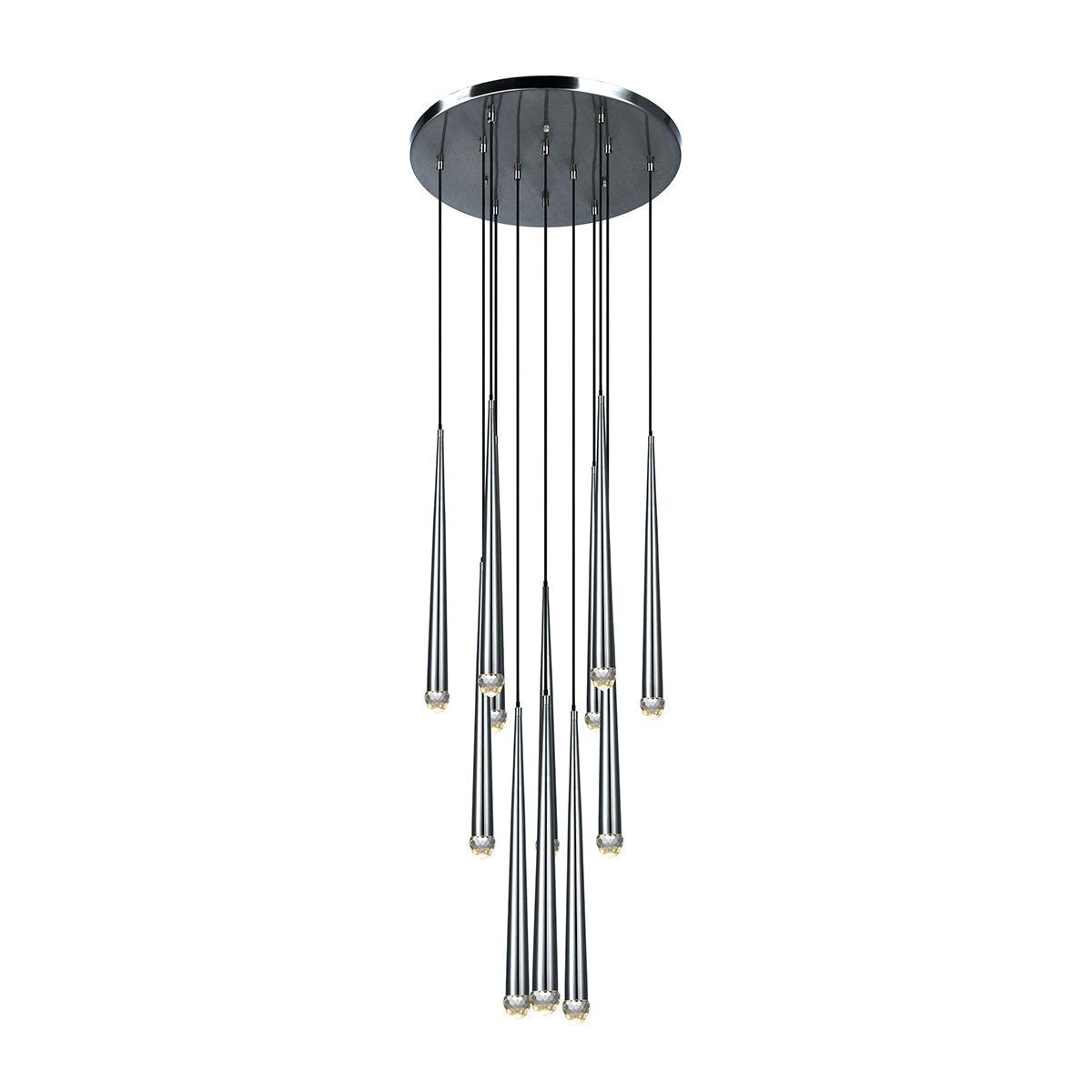 Nethenoria Crystal Chandelier-Moonnatur