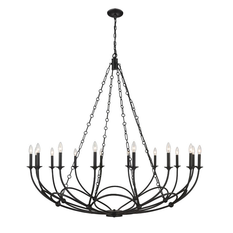 Casteraria Iron Chandelier-Moonnatur