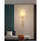 Cardelelle Fabric Wall Light-Moonnatur