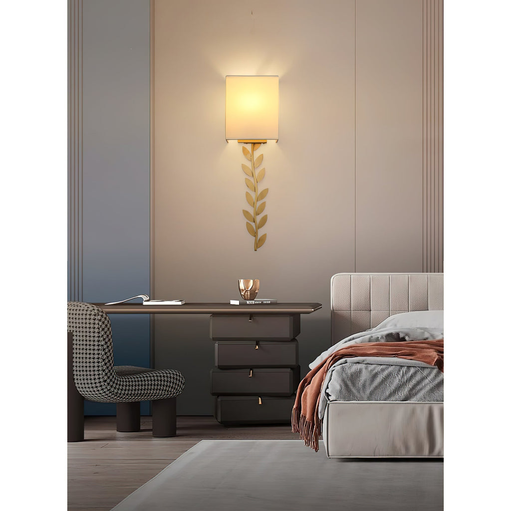 Cardelelle Fabric Wall Light-Moonnatur