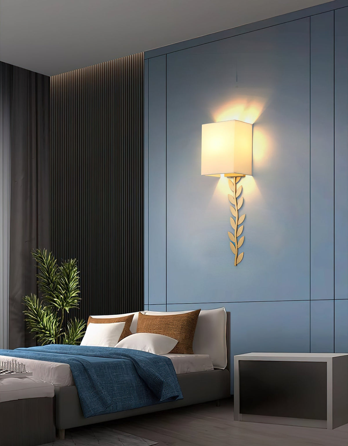 Cardelelle Fabric Wall Light-Moonnatur