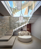 Resara Linen Chandelier-Moonnatur