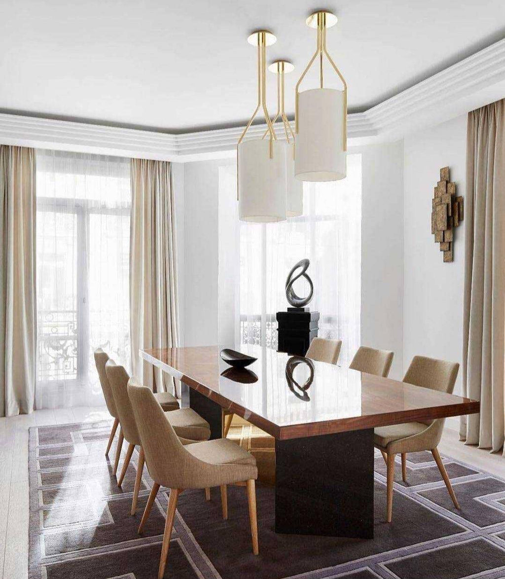 Resara Linen Chandelier-Moonnatur