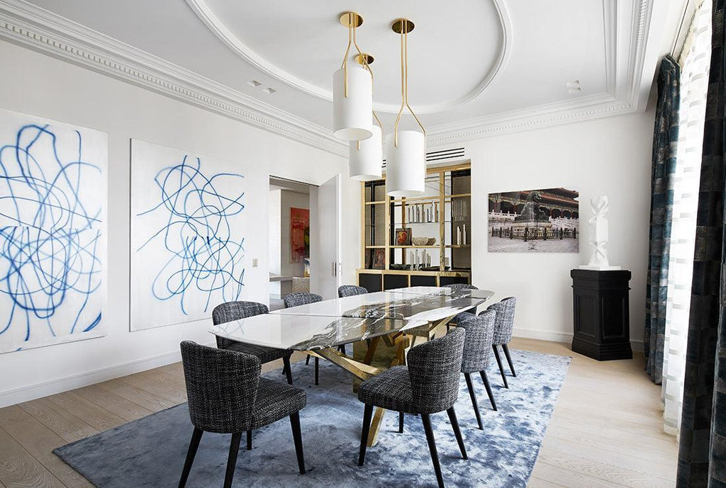 Resara Linen Chandelier-Moonnatur