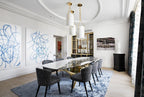 Resara Linen Chandelier-Moonnatur