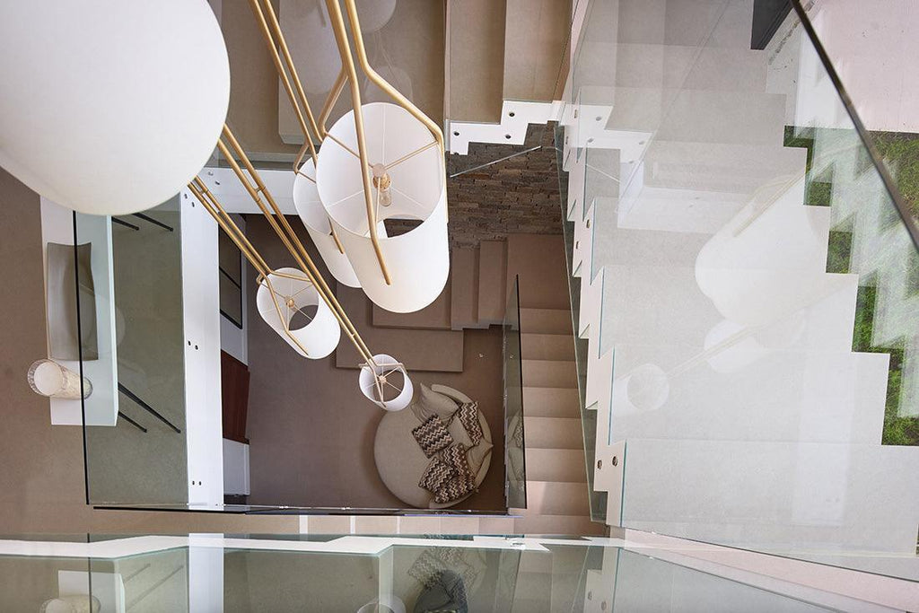 Resara Linen Chandelier-Moonnatur