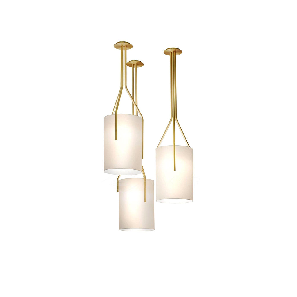 Resara Linen Chandelier-Moonnatur