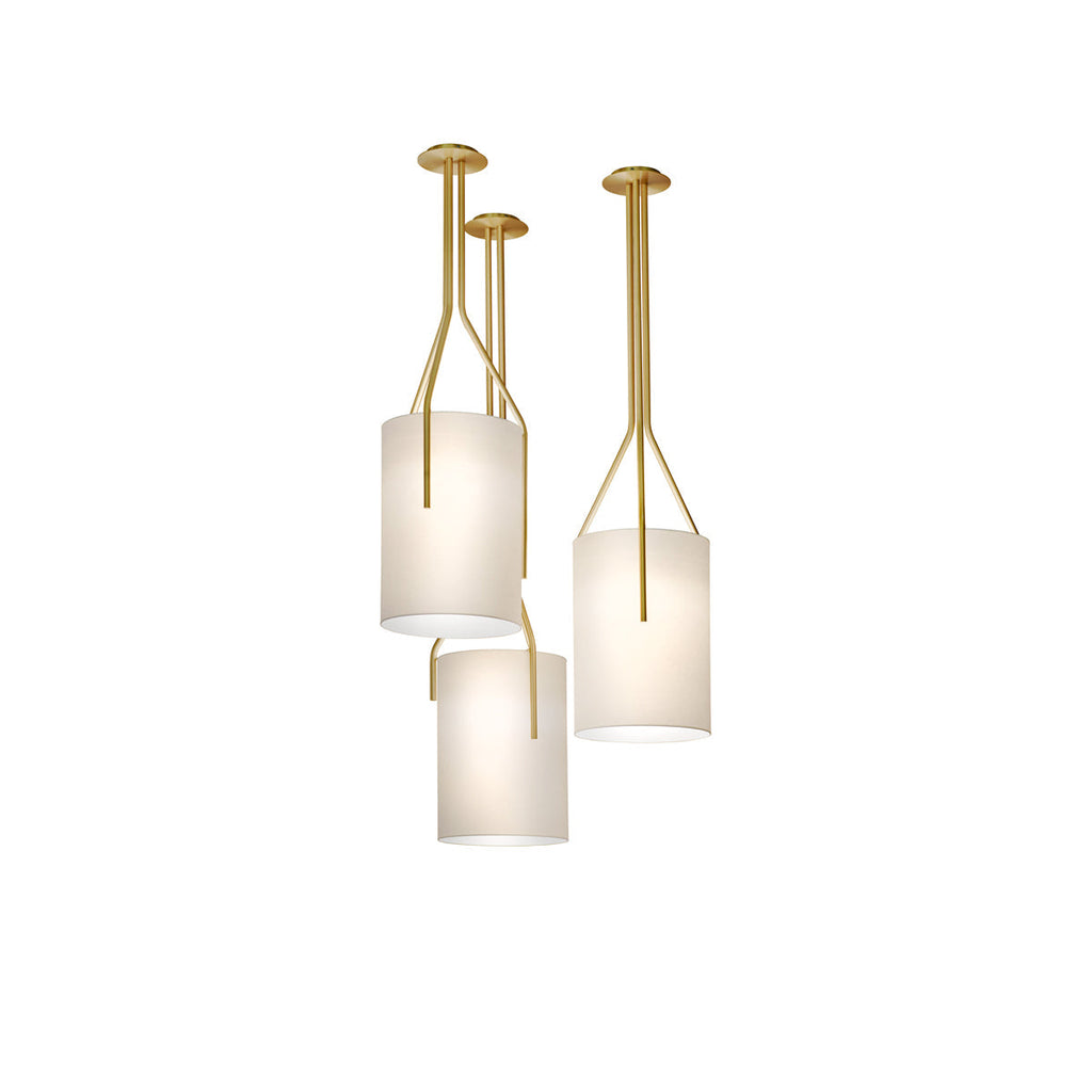 Resara Linen Chandelier-Moonnatur