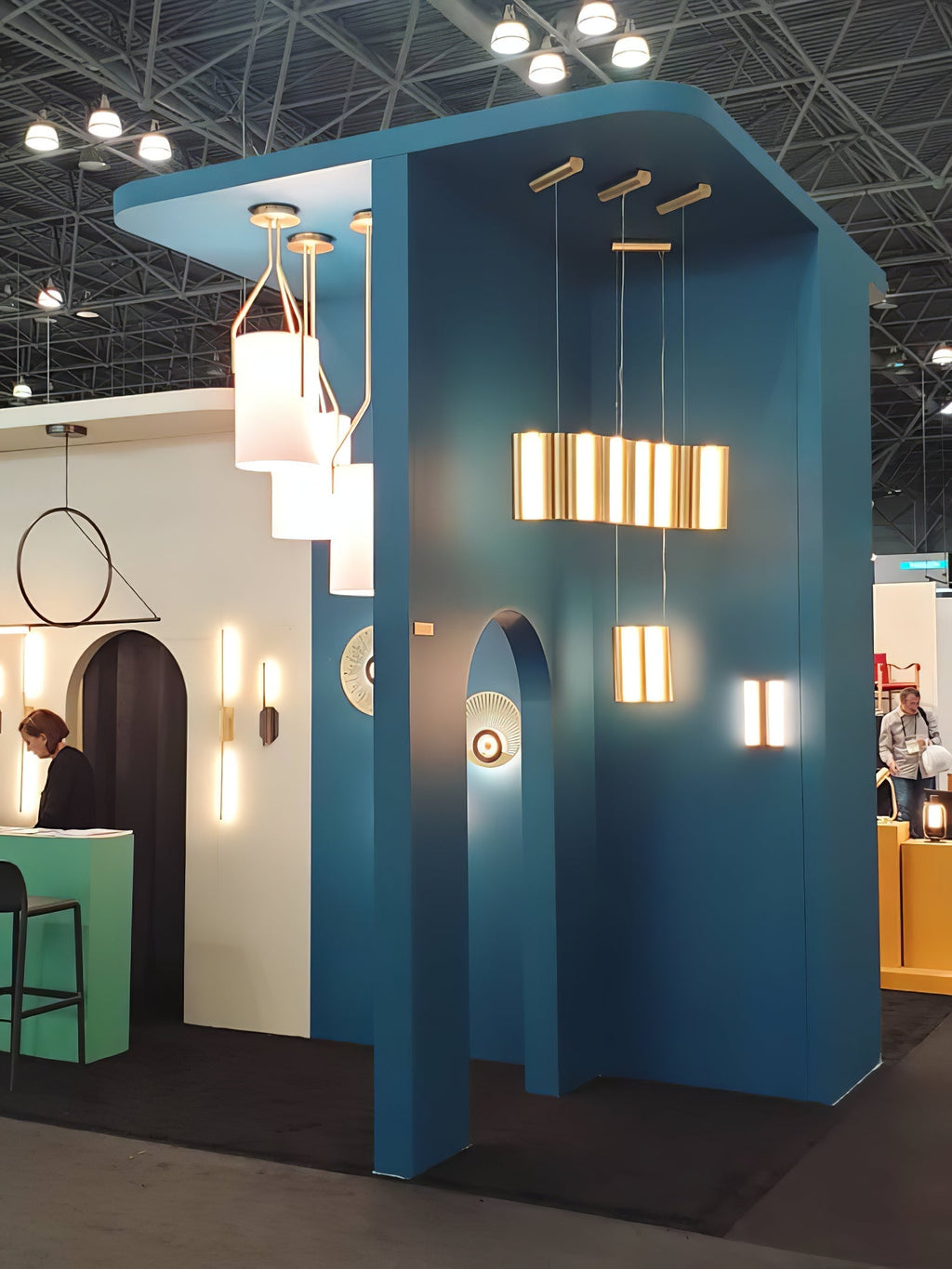 Resara Linen Chandelier-Moonnatur