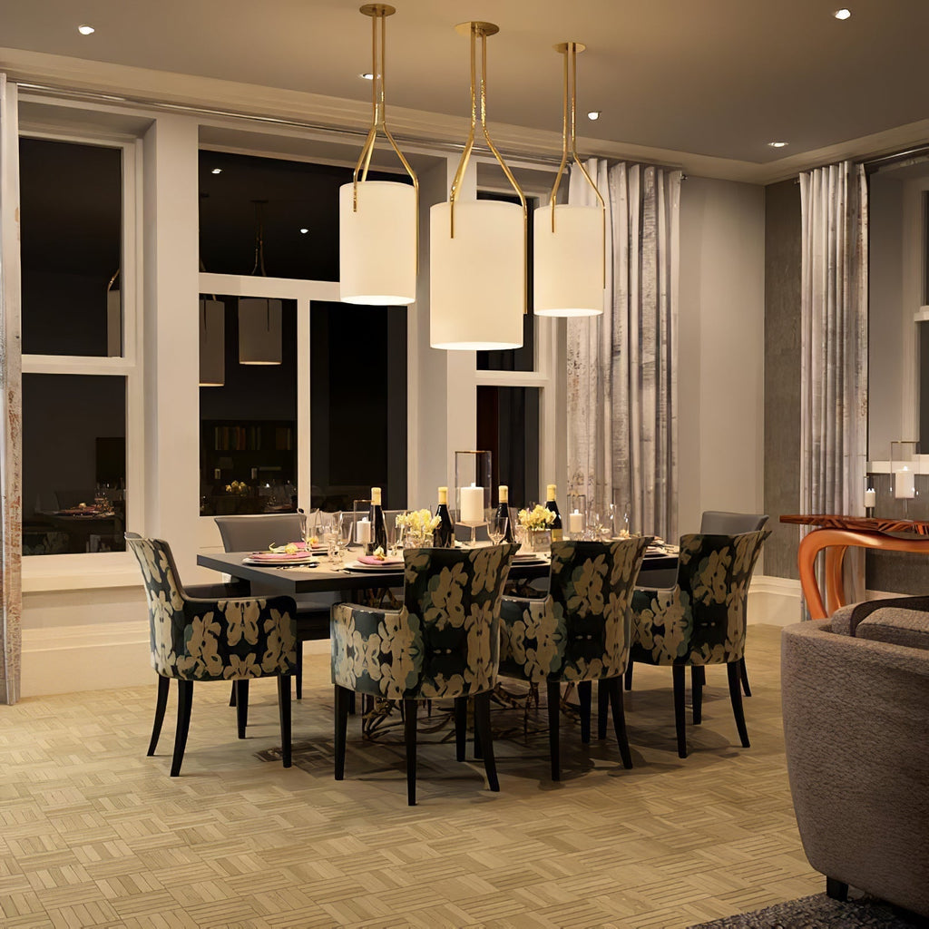Resara Linen Chandelier-Moonnatur
