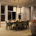 Resara Linen Chandelier-Moonnatur