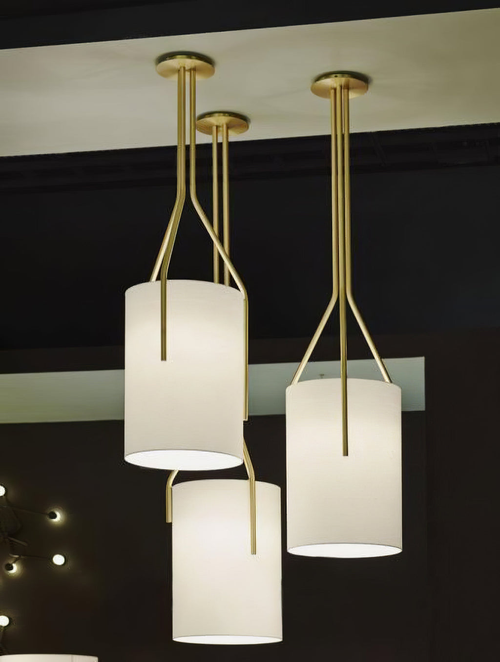 Resara Linen Chandelier-Moonnatur