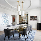 Resara Linen Chandelier-Moonnatur