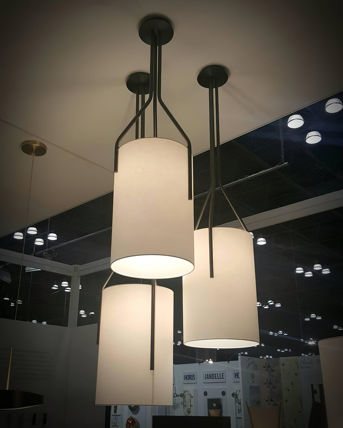 Resara Linen Chandelier-Moonnatur