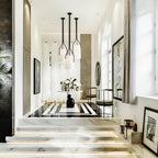 Resara Linen Chandelier-Moonnatur