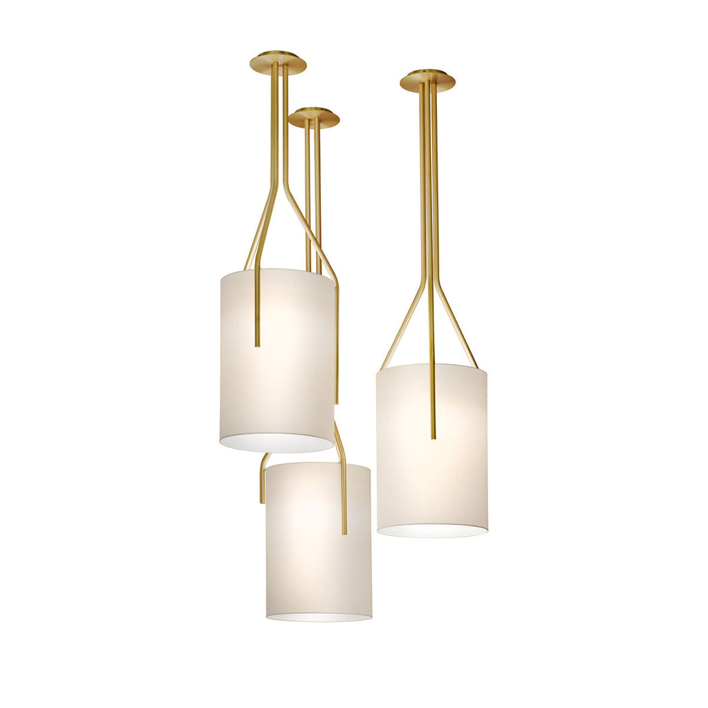 Resara Linen Chandelier-Moonnatur