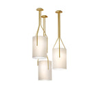 Resara Linen Chandelier-Moonnatur