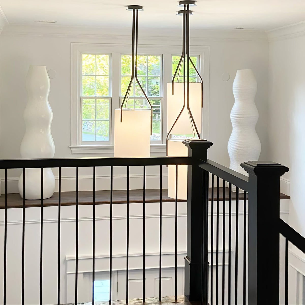 Resara Linen Chandelier-Moonnatur