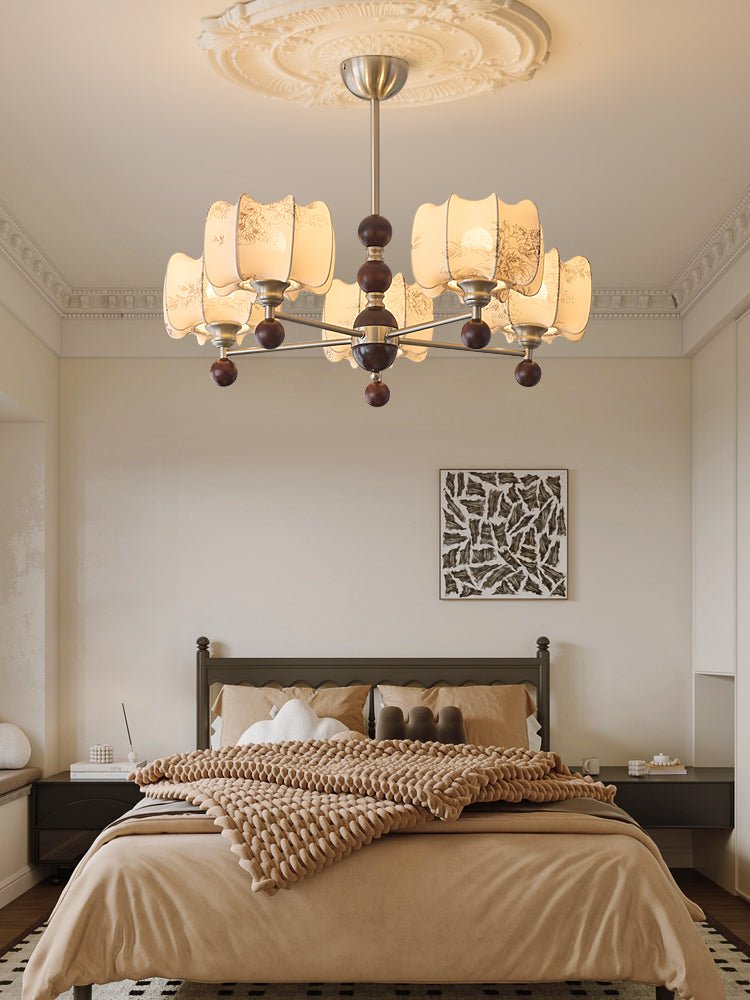 Jorrenune Fabric Chandelier-Moonnatur